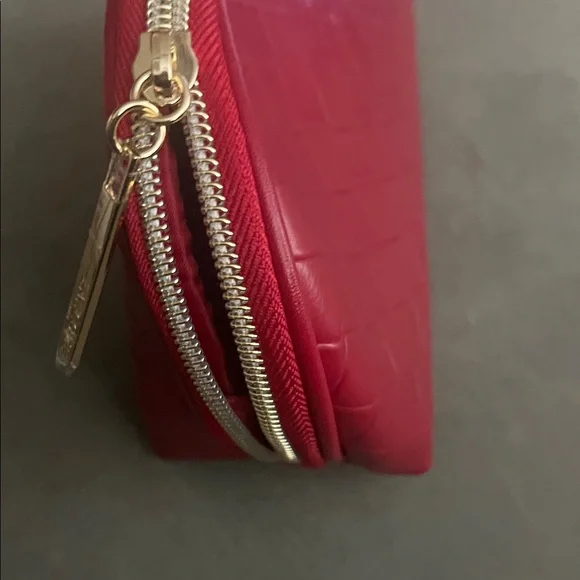 Woven Cosmetic Pouch - Raspberry - Picture 5 of 6